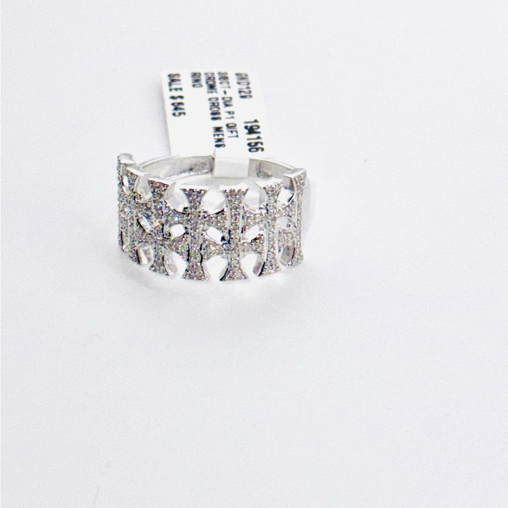 Genuine Real diamond Custom made Cross ring, Gift for him, Wedding band Men Ring